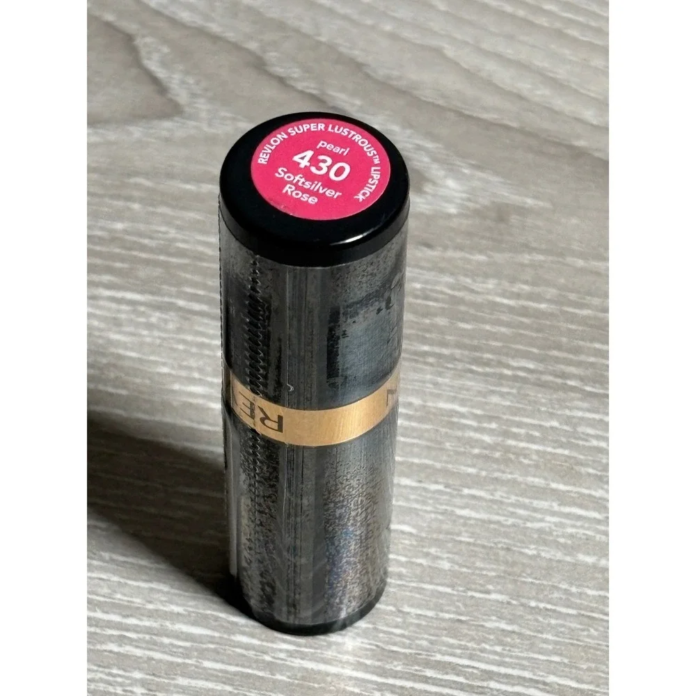 Revlon Super Lustrous Lipstick 430 Softsilver Rose Pearl Pink New Sealed